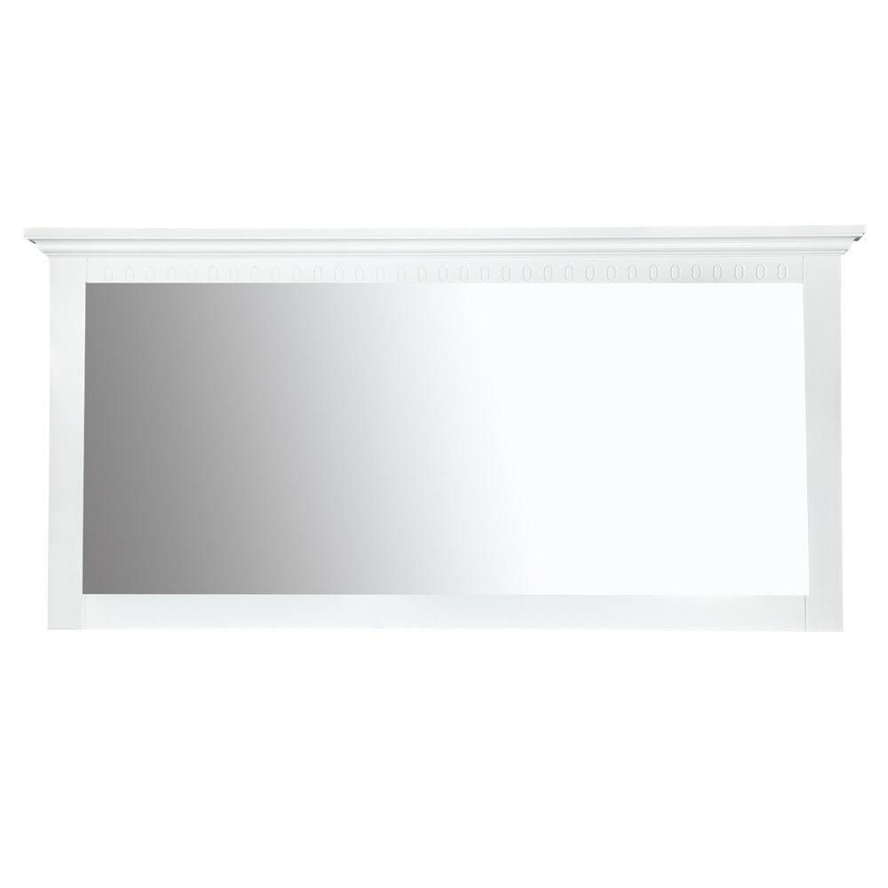 Oglinda De Perete Saint Tropez, Vopsit Alb, 180 Cm