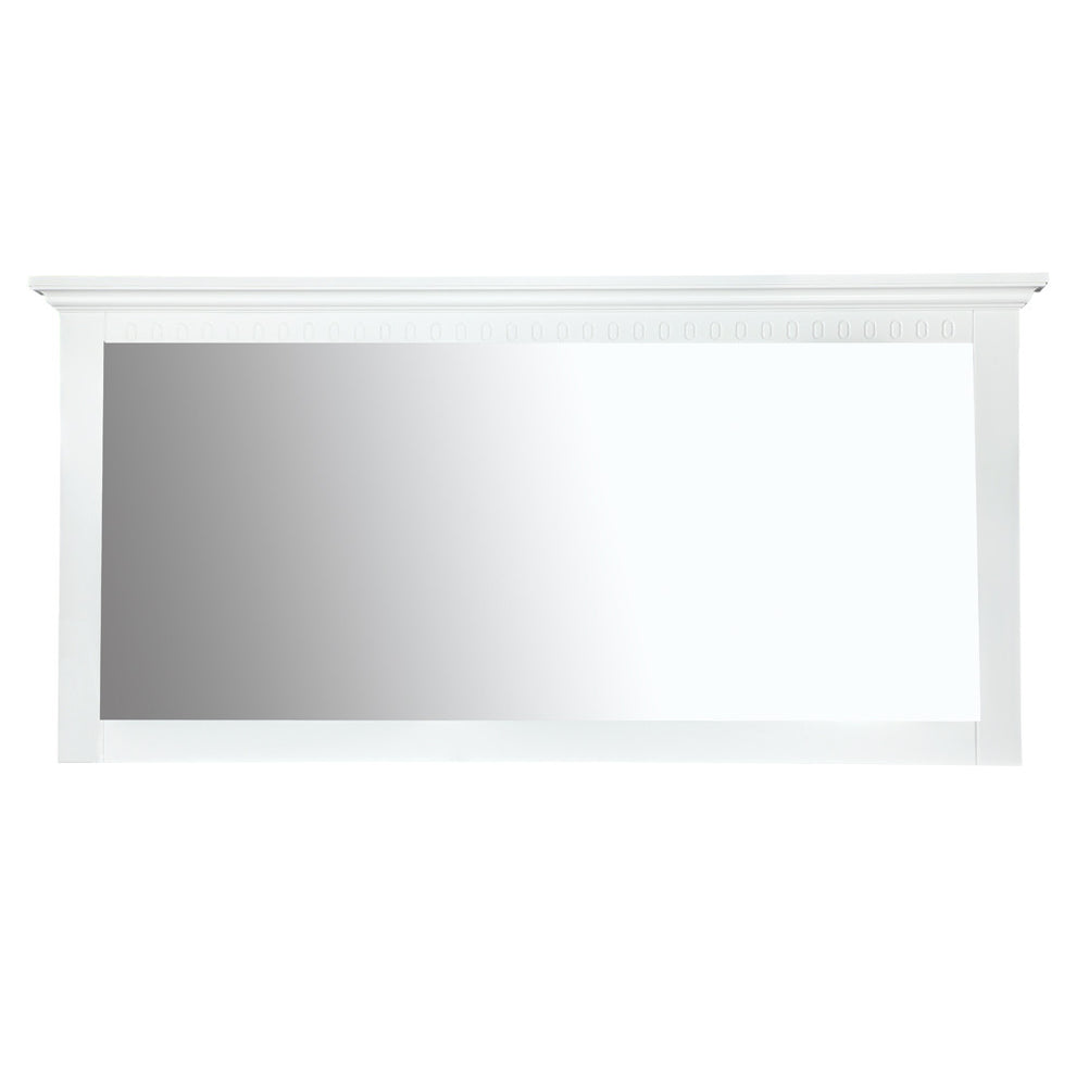 Oglinda De Perete Saint Tropez, Vopsit Alb, 180 Cm