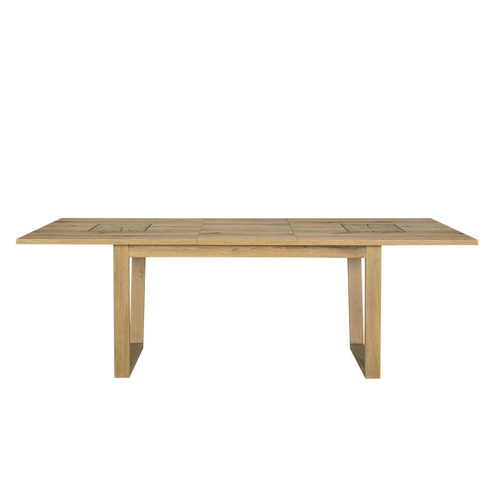Masa Extensibila Urbano White, Natur, 160/210 X 76.5 X 90 Cm