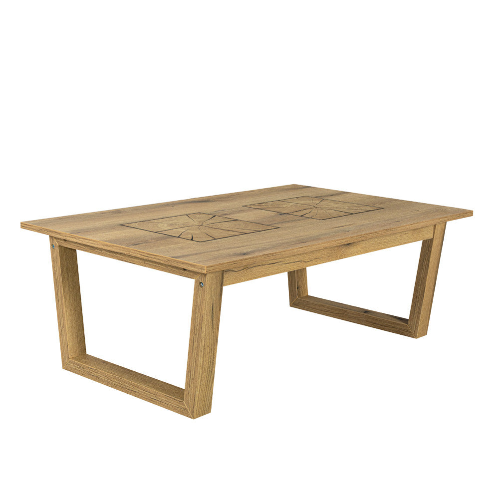 Masa Cafea Urbano White, Natur, 115 Cm