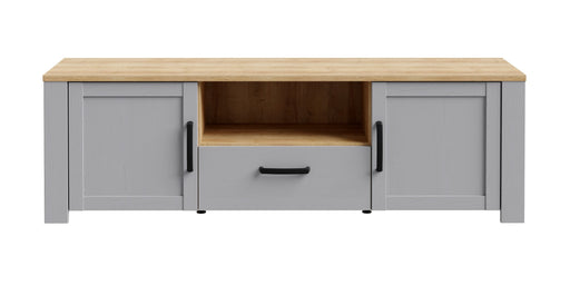 Comoda Tv Behalf Stejar Riviera Si Stejar Gri, 166.1 Cm