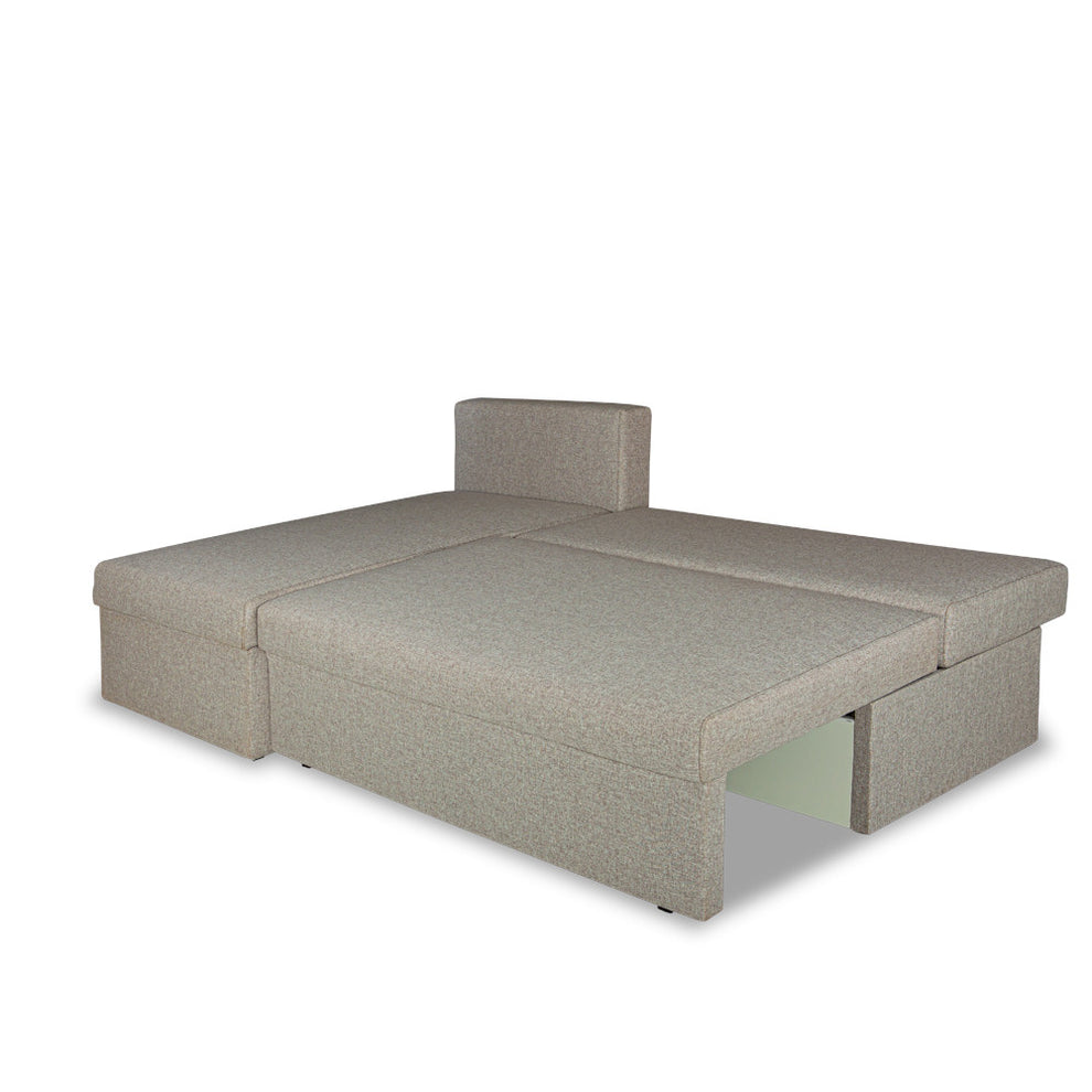 Coltar Extensibil Cu Lada Vario, Interschimbabil Stanga/Dreapta, Gri, 220 X 80 X 155 Cm