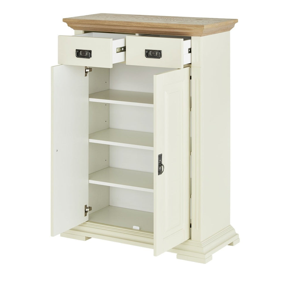 Comoda Cu 2 Usi Si 2 Sertare Cremona, 87.6 Cm