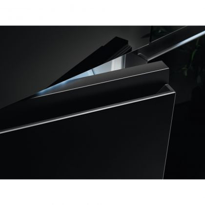 Combină Frigorifica Electrolux ELT9VE52M0, Frost Free, Clasa E, 522 Litri, Negru&Sticla Lucioasa, 190 x 90,9 x 69 Cm