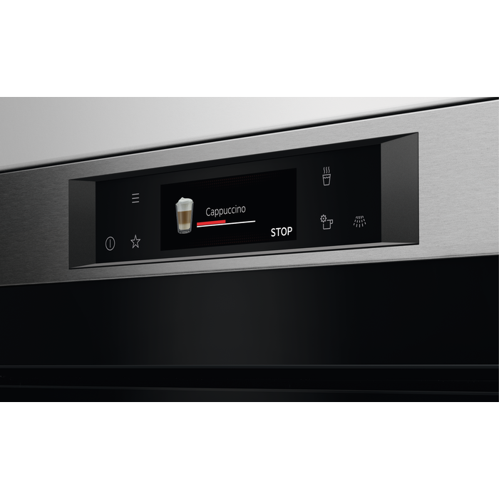 Espressor De Cafea Incorporabil Automat AEG KKA894500M, Seria 900 PRO, Control Touch, Inox Antiamprenta, 45 x 56 x 55 Cm