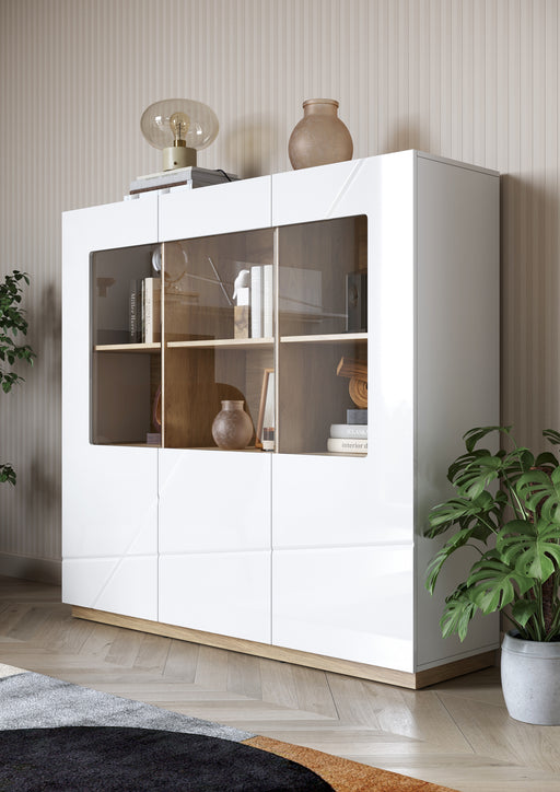 Vitrina Fuji Cu 3 Usi, 150 Cm