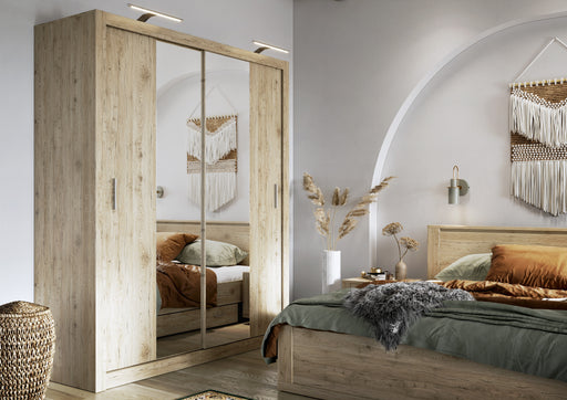 Dulap Thea Cu 3 Usi Glisante, San Remo Light, 250 Cm