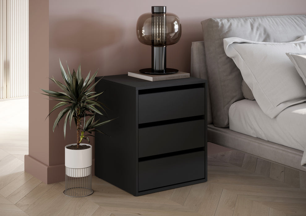 Comoda Interior Dulap Thea Negru, 50 Cm