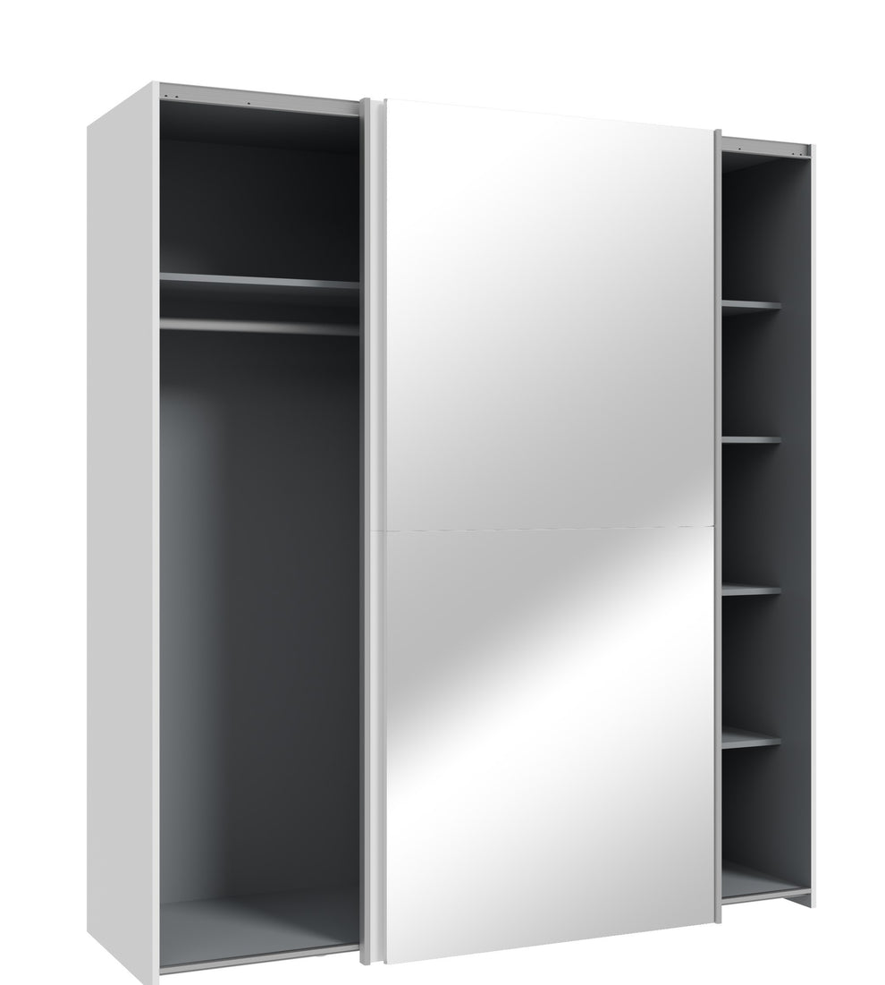 Dulap Kalis Alb Mat. 170.3 Cm