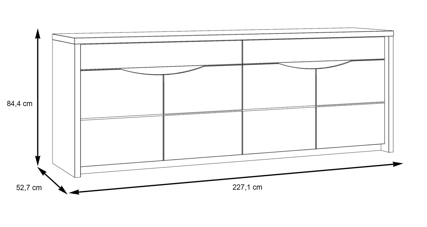 Comoda Sentozza 227 Cm