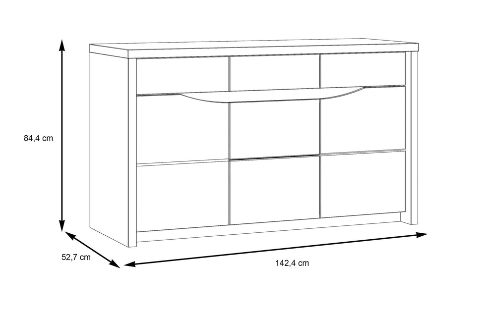 Comoda Sentozza 142 Cm