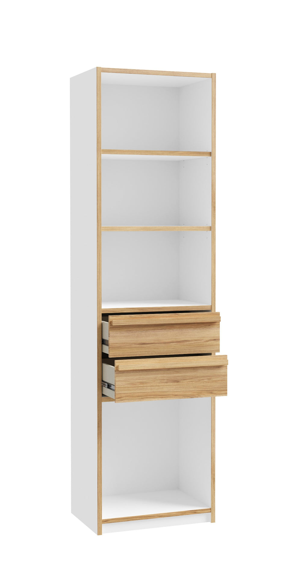 Biblioteca Cu 2 Sertare Smartway, 59 Cm