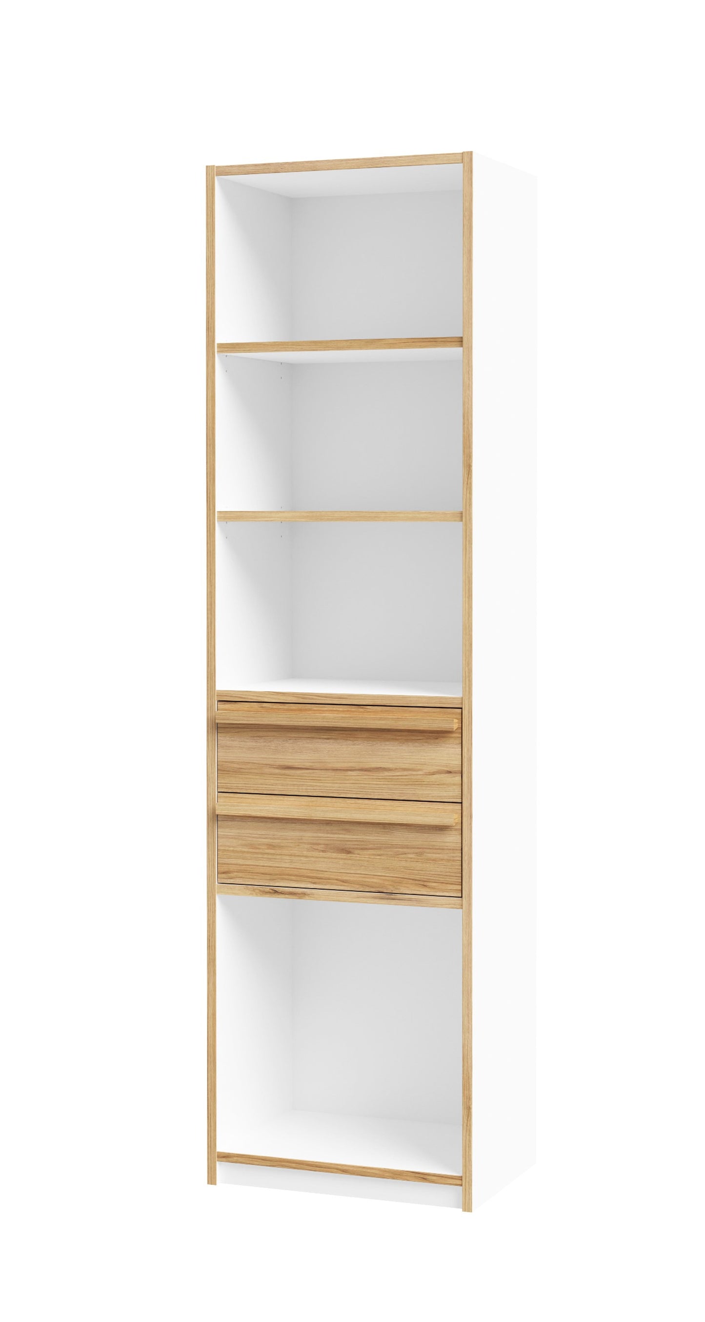 Biblioteca Cu 2 Sertare Smartway, 59 Cm