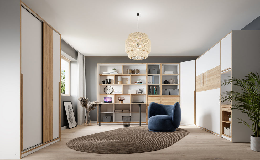 Biblioteca Cu 2 Sertare Smartway, 59 Cm