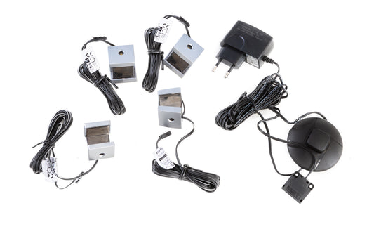 Sistem de iluminare LED pentru vitrina cu 3 usi Behalf