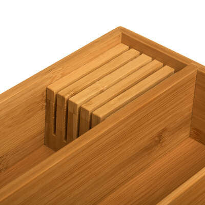 Organizator Sertar Bamboo, 28 Cm