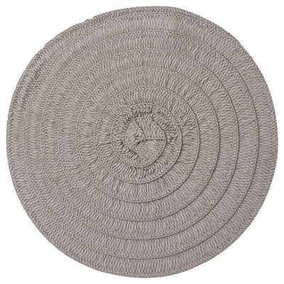 Placemat Olivia, Light Grey, 38 Cm