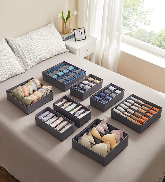 Set De 8 Organizatoare Pentru Lenjerie De Corp
