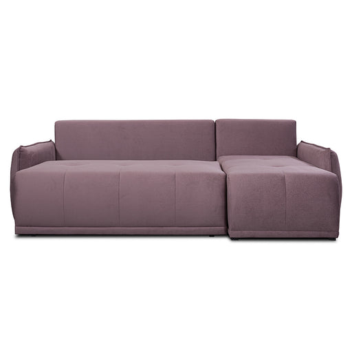 Coltar Extensibil Joy, Lada Depozitare, Interschimbabil Stanga/Dreapta, Roz, 254 Cm