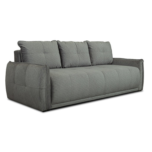 Canapea Extensibila Joy, Lada Depozitare, Gri, 222 Cm