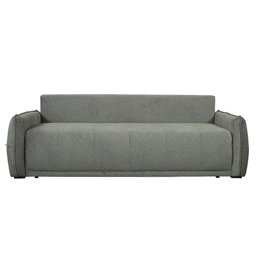 Canapea Extensibila Joy, Lada Depozitare, Gri, 222 Cm