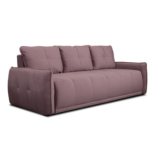 Canapea Extensibila Joy, Lada Depozitare, Roz, 222 Cm