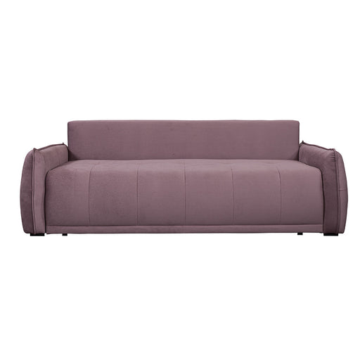 Canapea Extensibila Joy, Lada Depozitare, Roz, 222 Cm