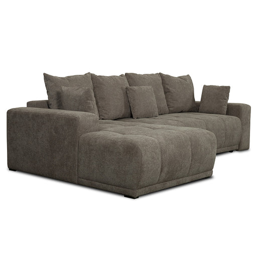 Coltar Extensibil Stanga Otis, 5 Locuri, Lada Depozitare, Maro, 280 Cm