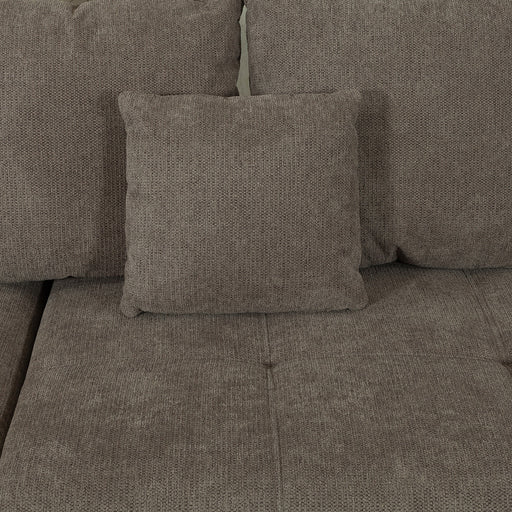 Coltar Extensibil Stanga Otis, 5 Locuri, Lada Depozitare, Maro, 280 Cm