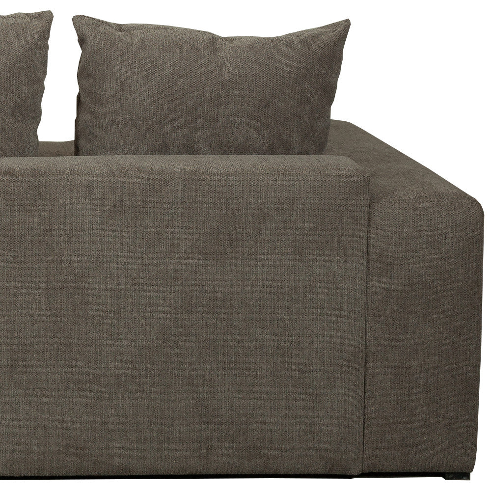 Coltar Extensibil Stanga Otis, 5 Locuri, Lada Depozitare, Maro, 280 Cm