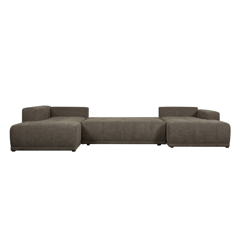Coltar U Extensibil Otis Stanga, 6 Locuri, Lada Depozitare, Maro, 357 Cm