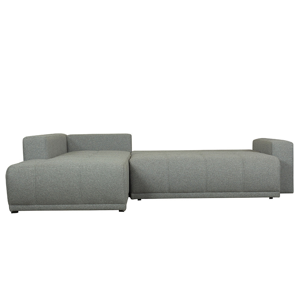 Coltar Extensibil Cu Otoman Stanga Otis, 5 Locuri, Lada Depozitare, Gri, 280 Cm