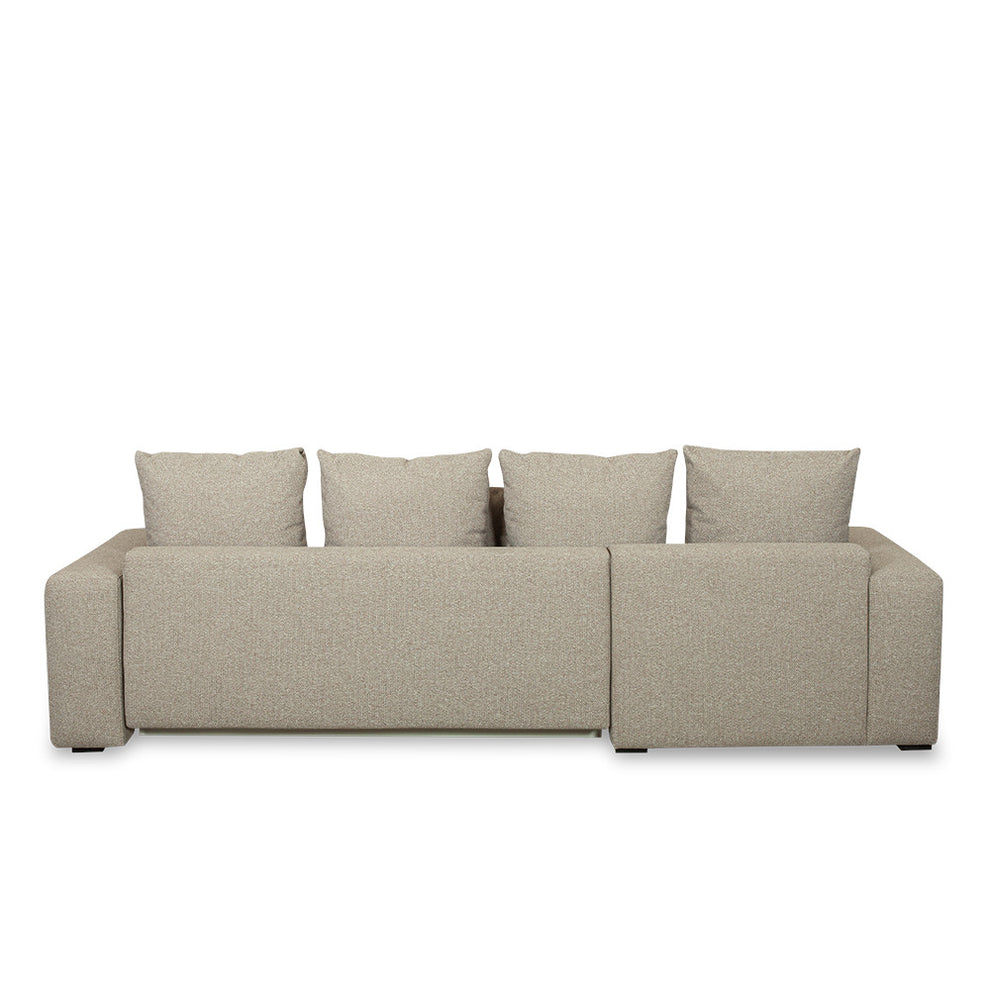 Coltar Extensibil Stanga Otis, 5 Locuri, Lada Depozitare, Bej, 280 Cm