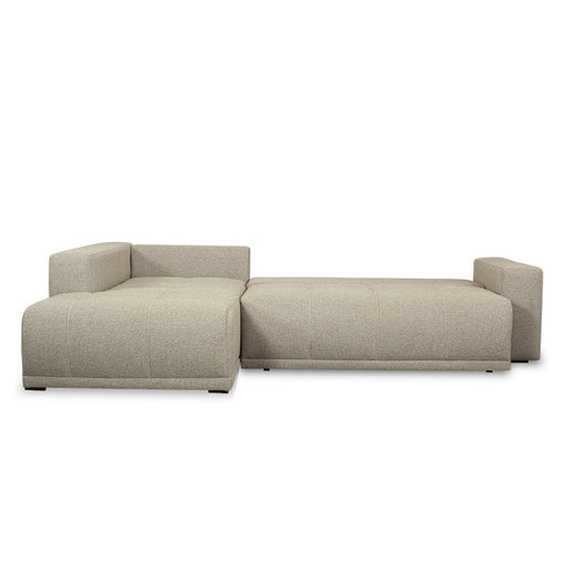 Coltar Extensibil Cu Otoman Stanga Otis, 5 Locuri, Lada Depozitare, Bej, 280 Cm