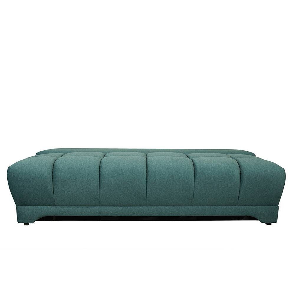 Canapea Extensibila Dali, 3 Locuri, Lada Depozitare, Verde, 210 Cm