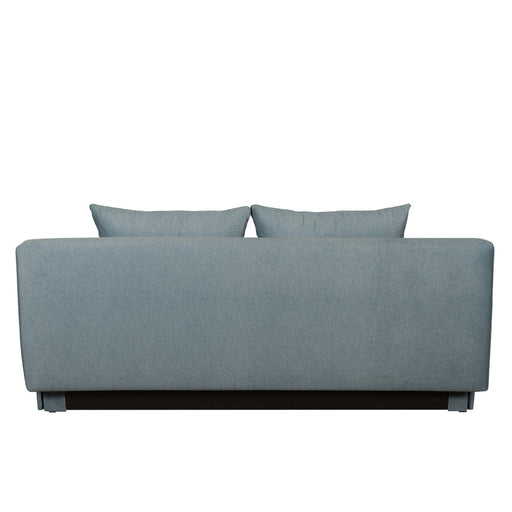 Canapea Extensibila Dali, 3 Locuri, Lada Depozitare, Albastru, 210 Cm