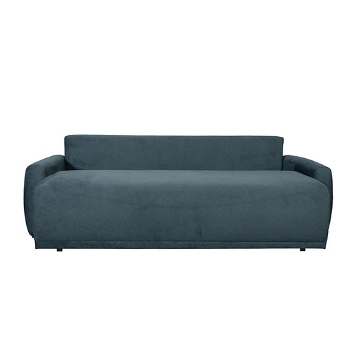 Canapea Extensibila Lea, 3 Locuri, Lada Depozitare, Albastru, 225 Cm