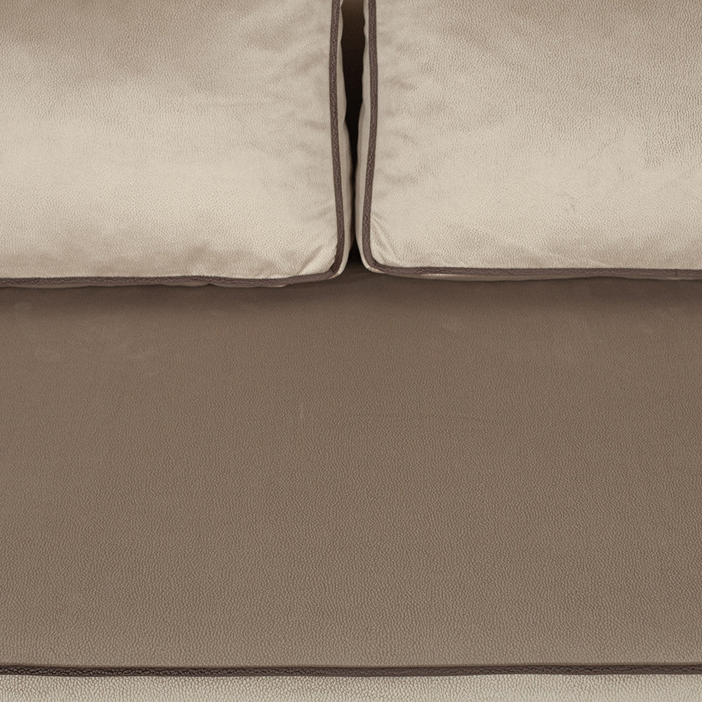 Coltar Extensibil Cu Lada New Modulo, Interschimbabil Stanga/Dreapta, Crem, 220 X 80 X 155 Cm