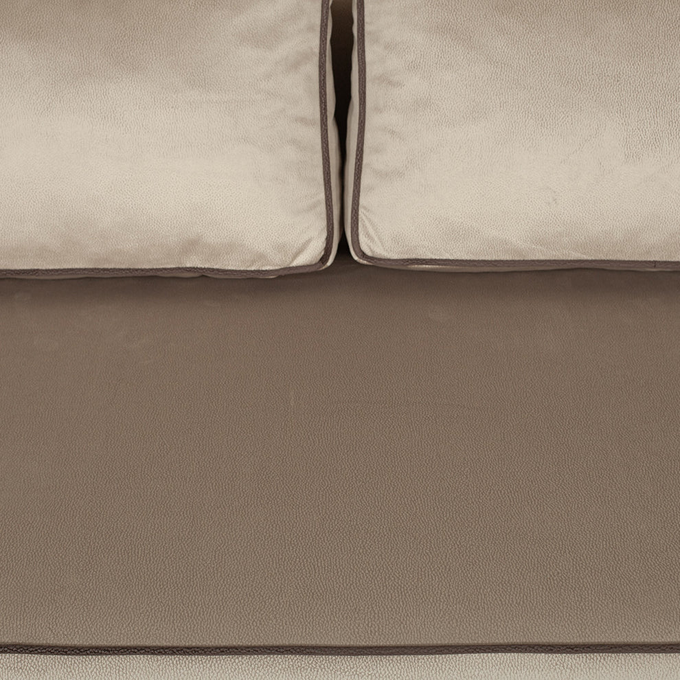 Coltar Extensibil Cu Lada New Modulo, Interschimbabil Stanga/Dreapta, Crem, 220 X 80 X 155 Cm