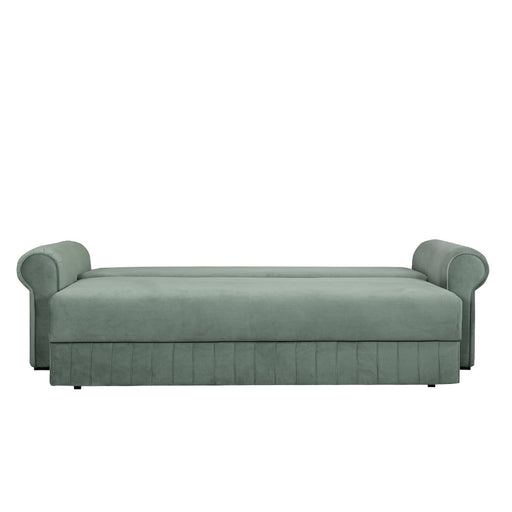 Canapea Extensibila Chic, 3 Locuri, Lada Depozitare, Verde, 242 Cm