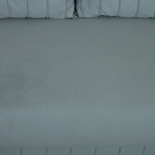 Canapea Extensibila Chic, 3 Locuri, Lada Depozitare, Albastru, 242 Cm