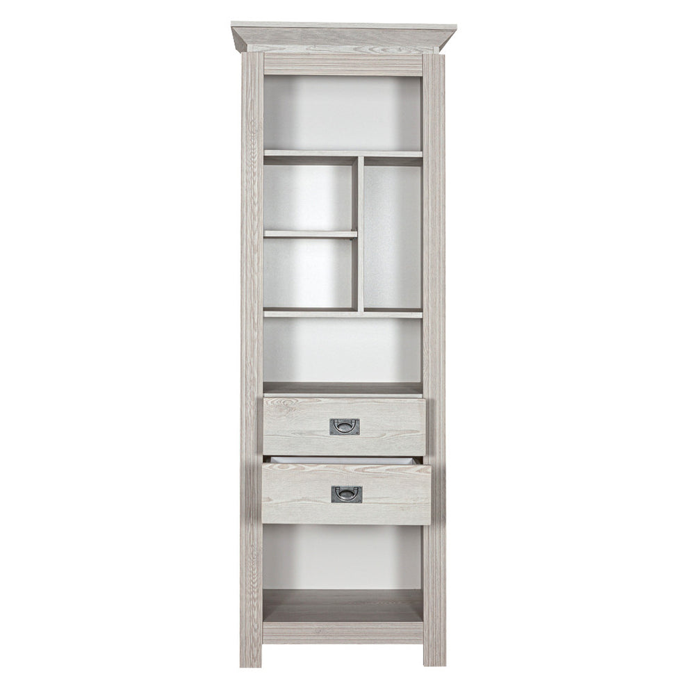 Biblioteca Casablanca Loft Cu 2 Sertare, 68.4 Cm