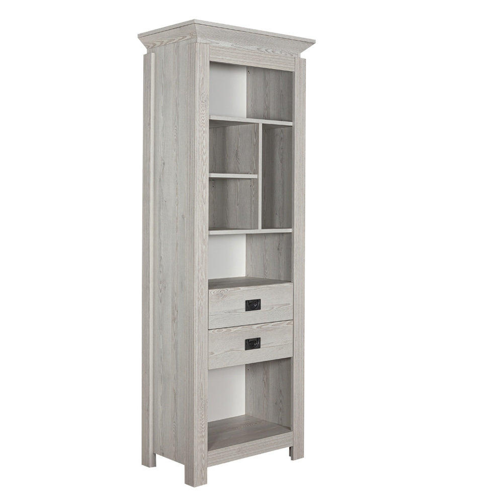 Biblioteca Casablanca Loft Cu 2 Sertare, 68.4 Cm