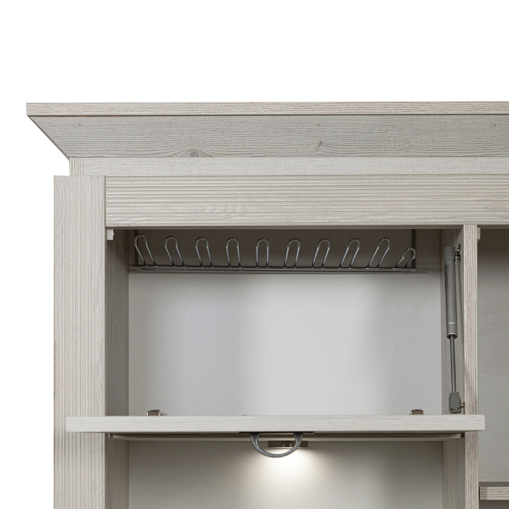 Comoda Bar Casablanca Loft Cu 2 Usi Si 1 Sertar, 118 Cm