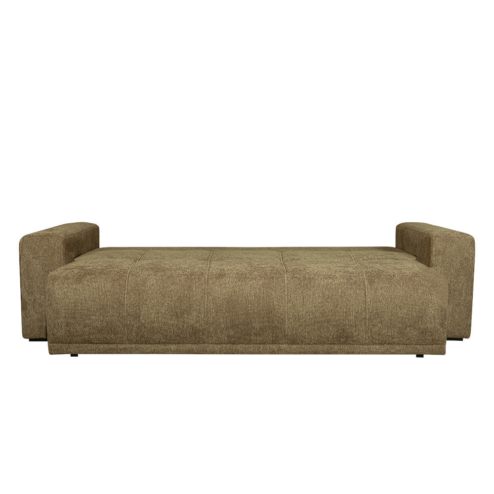 Canapea Extensibila Otis, 3 locuri, Lada Depozitare, Maro, 240 Cm