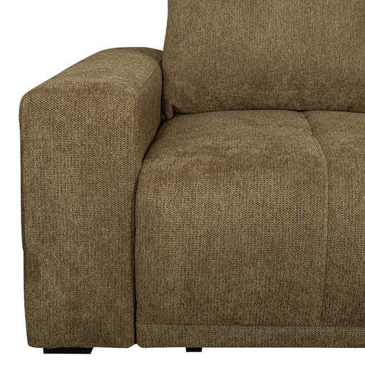 Canapea Extensibila Otis, 3 locuri, Lada Depozitare, Maro, 240 Cm