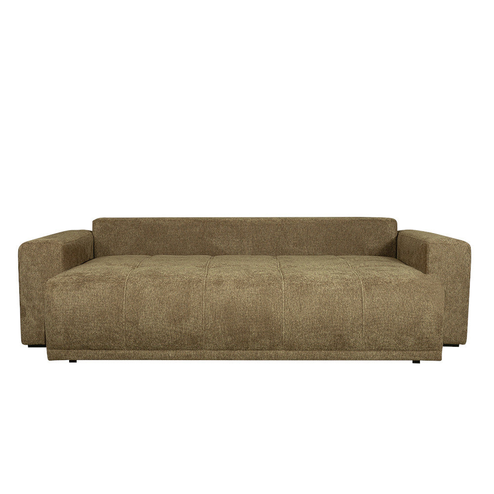 Canapea Extensibila Otis, 3 locuri, Lada Depozitare, Maro, 240 Cm