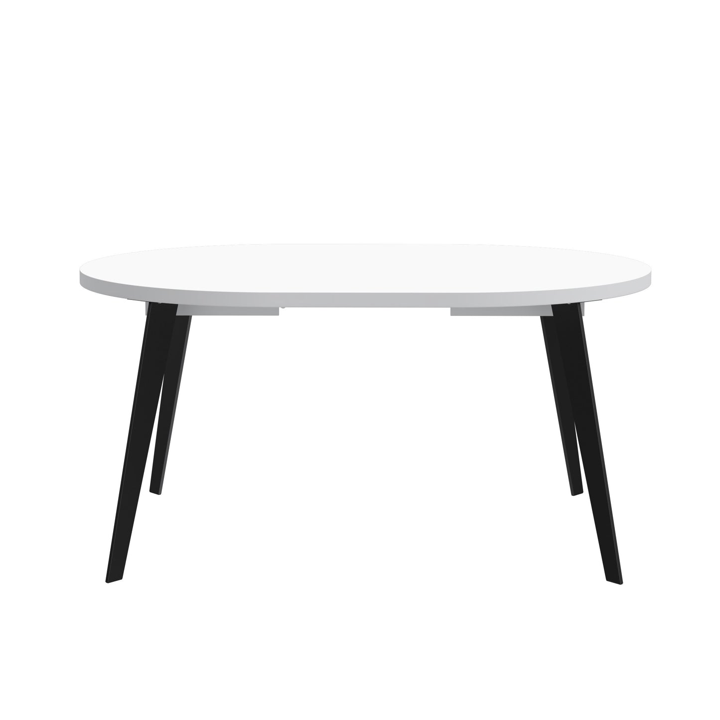 Masa Rotunda Extensibila Tabia Alb, 110/155 Cm
