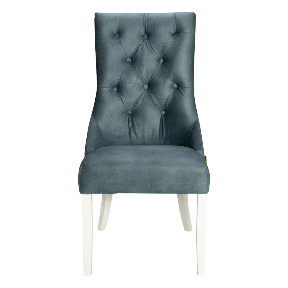 Scaun Carla, Albastru, 55.5 x 68 x 107 Cm