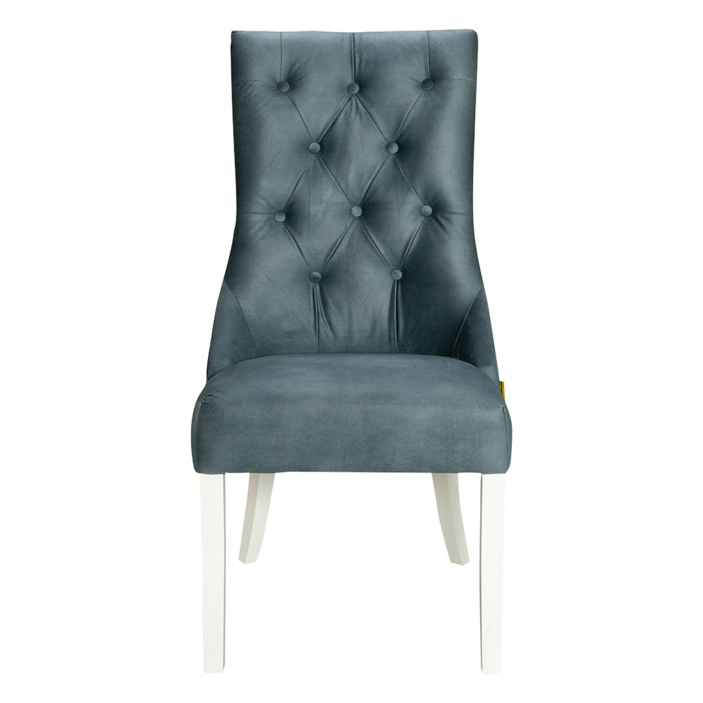 Scaun Carla, Albastru, 55.5 x 68 x 107 Cm